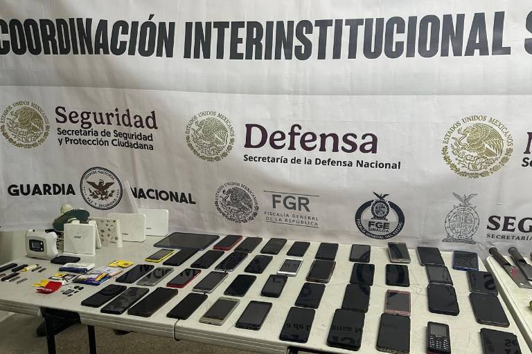 Decomisan más celulares, módems y dosis de drogas dentro del Penal de Aguaruto