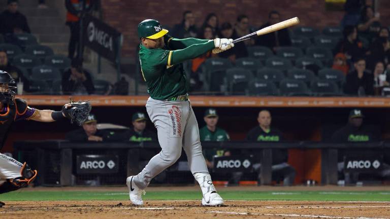 Yasmany Tomás brilló con luz propia en una semana positiva para Cañeros de Los Mochis.