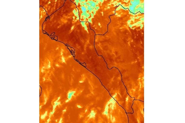 Este lunes, Culiacán alcanzó sensación térmica de 41 grados