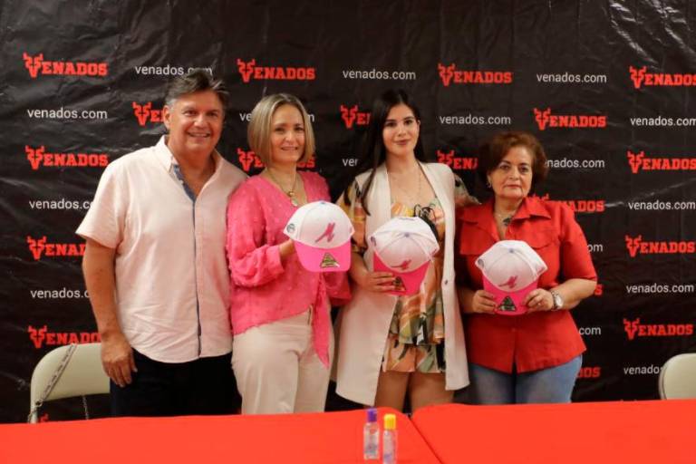 Anuncian Venados de Mazatlán la ‘Serie Rosa’ con la que buscan ayudar a crear conciencia sobre el cáncer de mama