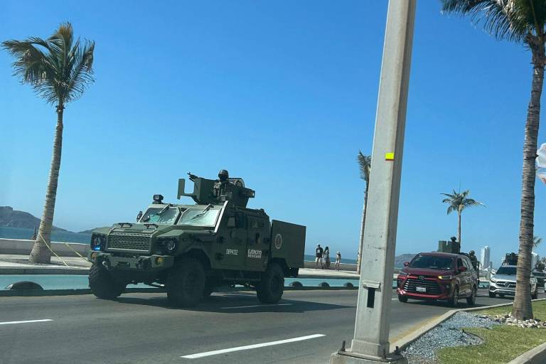 Refuerzan Mazatlán con otros 300 elementos de seguridad federal