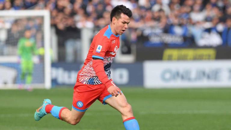 Hirving ‘Chucky’ Lozano ingresó de cambio al minuto 70.