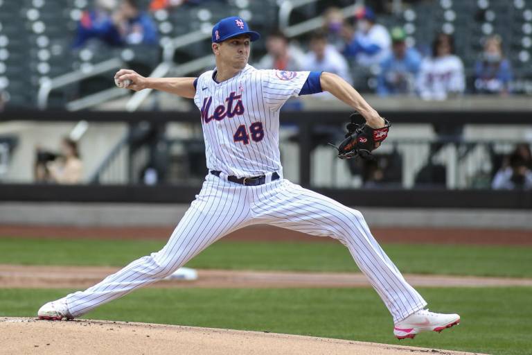 Jacob deGrom, rumbo a la lista de lesionados