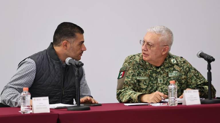 A inicios de mes Omar García Harfuch estuvo en Culiacán.