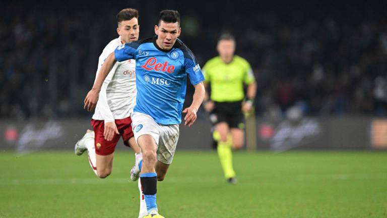 Hirving “Chucky” Lozano fue titular en el juego.
