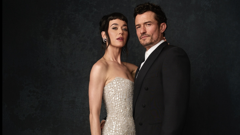 Katy Perry y Orlando Bloom.
