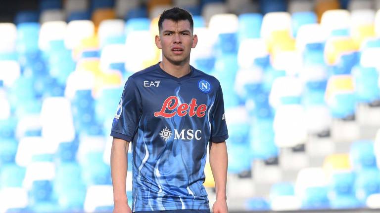 Hirving ‘Chucky’ Lozano ya no salió en el segundo tiempo.