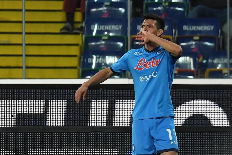 ‘Chucky’ Lozano anota en goleada del Nápoles en la Serie A