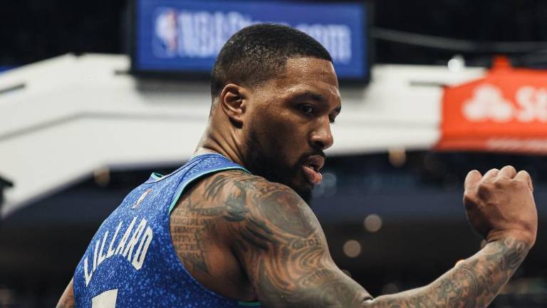 Damian Lillard no jugará en el primer partido de la serie de playoffs contra los Indiana Pacers.