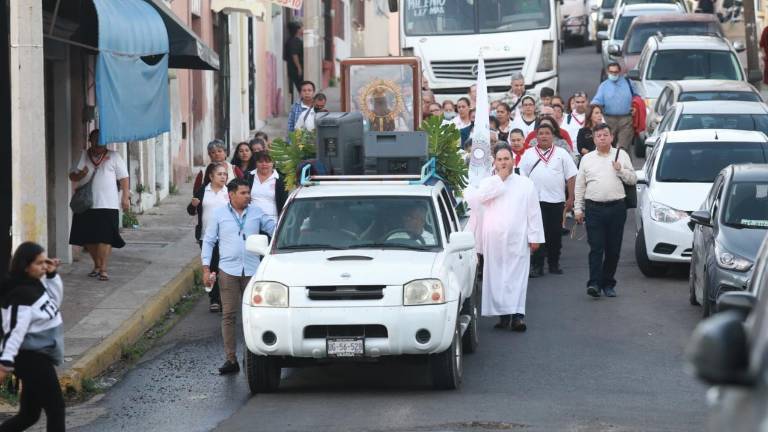 La fiesta patronal inicia con las parroquias del Centro de la Ciudad.
