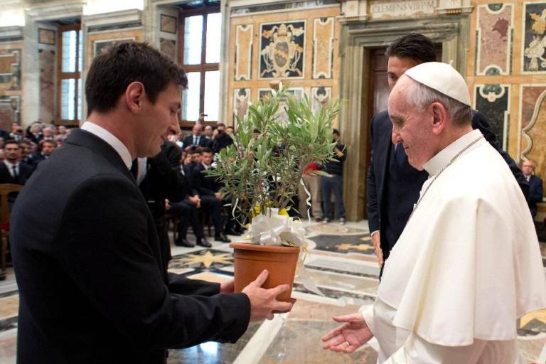 El Papa Francisco destaca que a Messi nunca se le subieron ‘los humos a la cabeza’