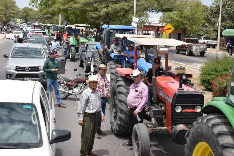 Productores agrícolas de Sinaloa hacen oír sus reclamos en Culiacán