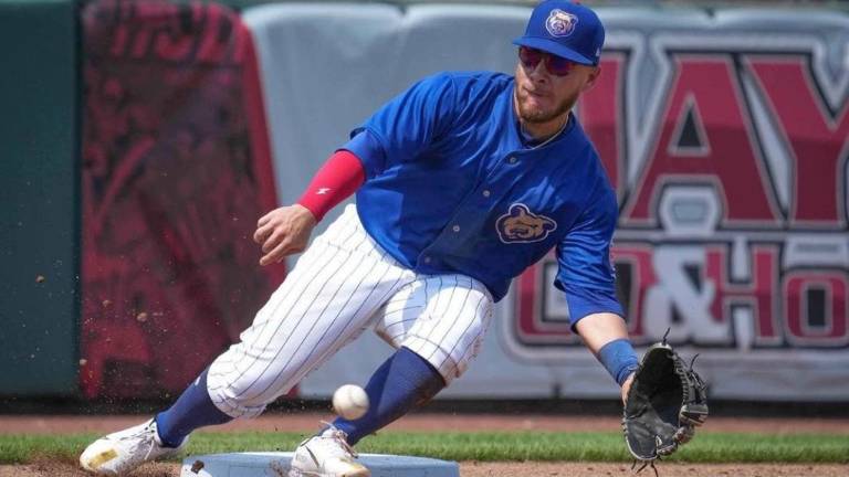 Esteban Quiroz debutó el año pasado en Grandes Ligas con Cachorros.