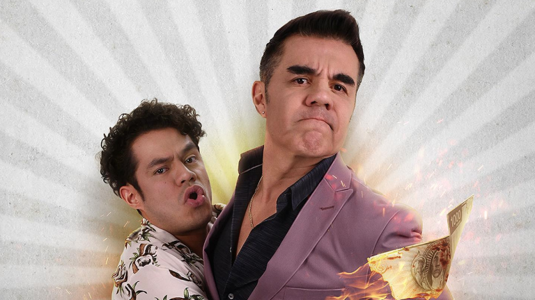 Memo Villegas y Adrián Uribe protagonizan el filme Divina Señal.