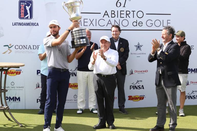 El título del Abierto Mexicano de golf es para Álvaro Ortiz