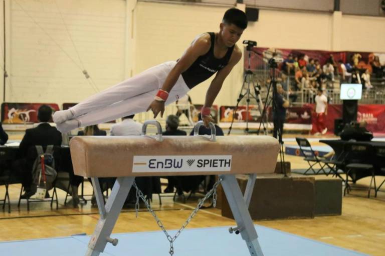 Sinaloense Aarón Ibarra se lleva el All Around y la medalla de oro en los Nacionales 2022