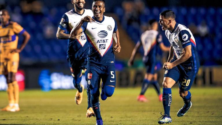 Pedro Aquino anotó un gol en el triunfo del América.