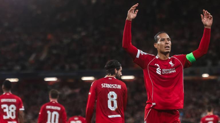 Virgil van Dijk sentenció el encuentro ante el Atlético de Madrid en tiempo agregado.