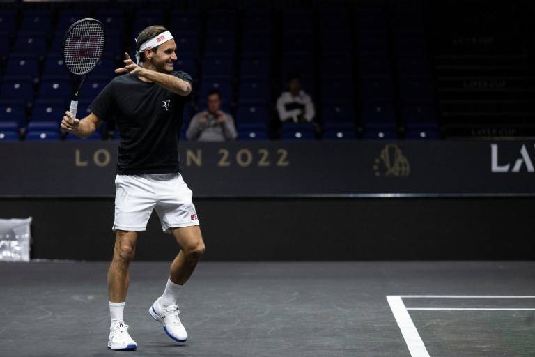 Roger Federer se despedirá este viernes con un partido de dobles