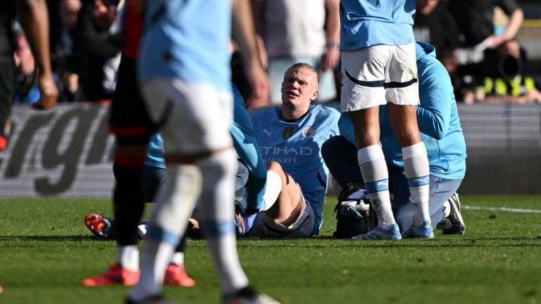 Erling Haaland se perderá poco más de un mes debido a su lesión.