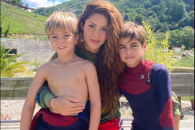 Sasha y Milan dejan de llamar ‘abuela’ a mamá de Piqué
