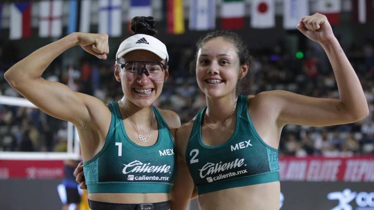 Abril Flores y Atenas Gutiérrez sellaron un triunfo memorable ante Brasil.