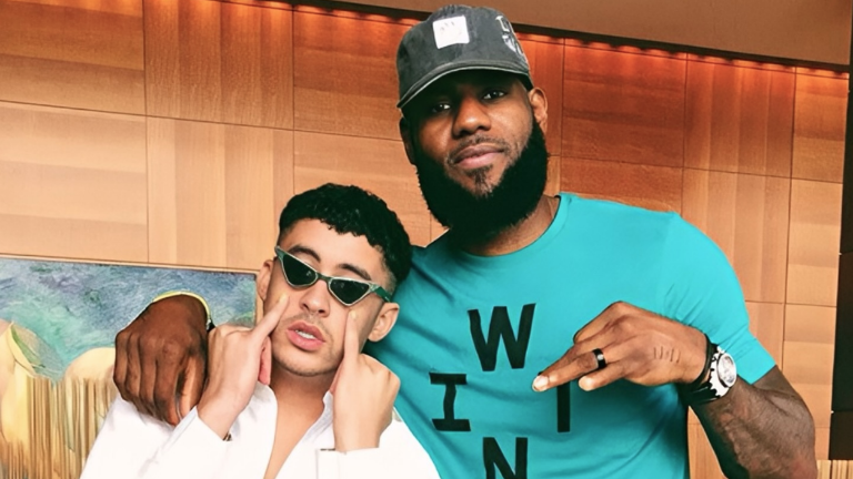 Lbron James fue uno de los invitados especiales en el inicio de la gira en Puerto Rico.