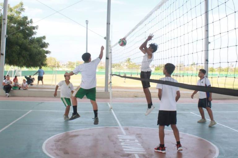 Arrancan las voleas en Olimpiada Deportiva Estudiantil