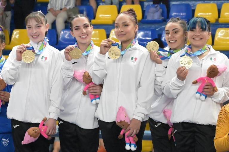 México gana oro en gimnasia artística en San Salvador 2023