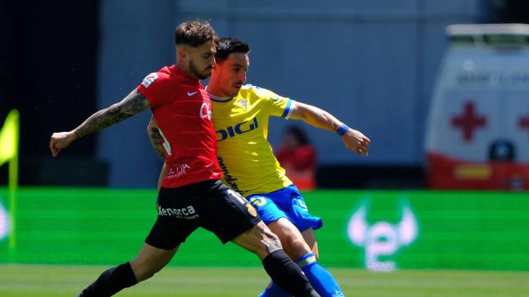 Mallorca empata de visita a un gol con el Cádiz.