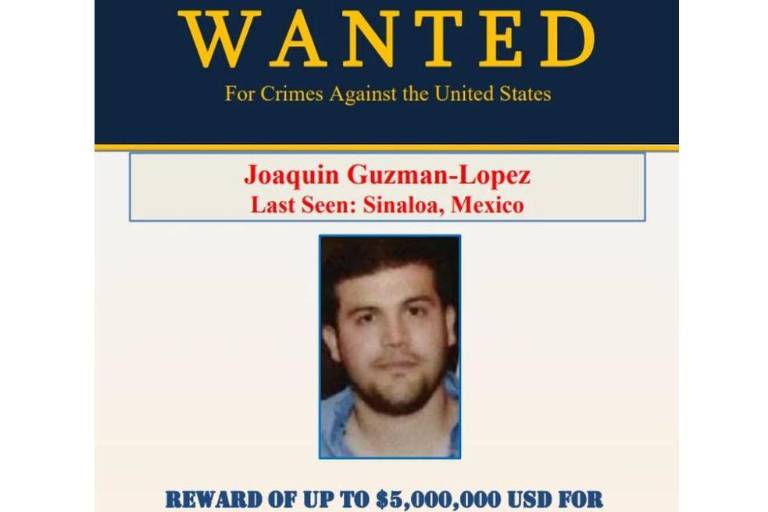 DEA difunde foto de Joaquín Guzmán López, hijo de ‘El Chapo’ buscado junto a sus hermanos