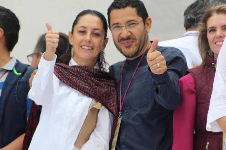 Sheinbaum elige a Martí Batres como su sucesor al frente del Gobierno de la CDMX
