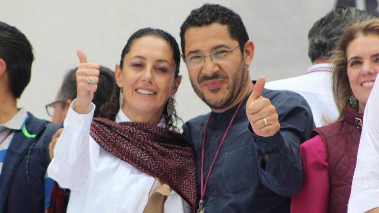 Claudia Sheinbaum Pardo informó sobre la sucesión de Martí Batres durante una conferencia de prensa.