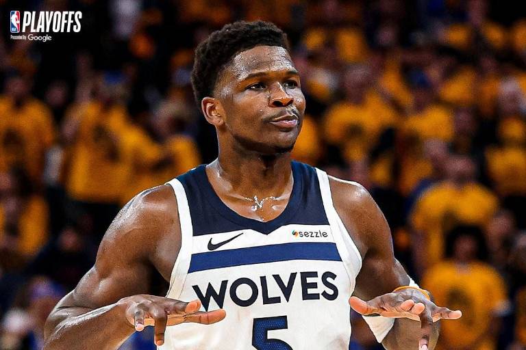 Los Timberwolves aprovechan de nuevo ausencia de Curry para acercarse a la final del Oeste