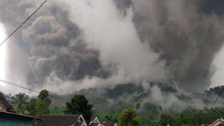 El Semeru es la montaña más alta de la isla de Java.