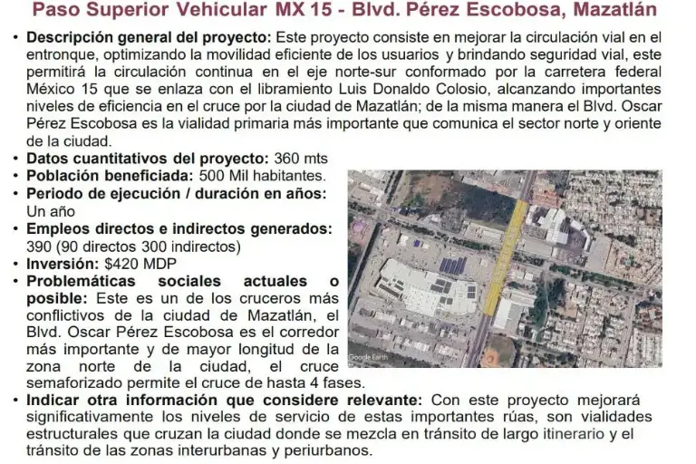 Piden constructores de Mazatlán oportunidad para construir puente