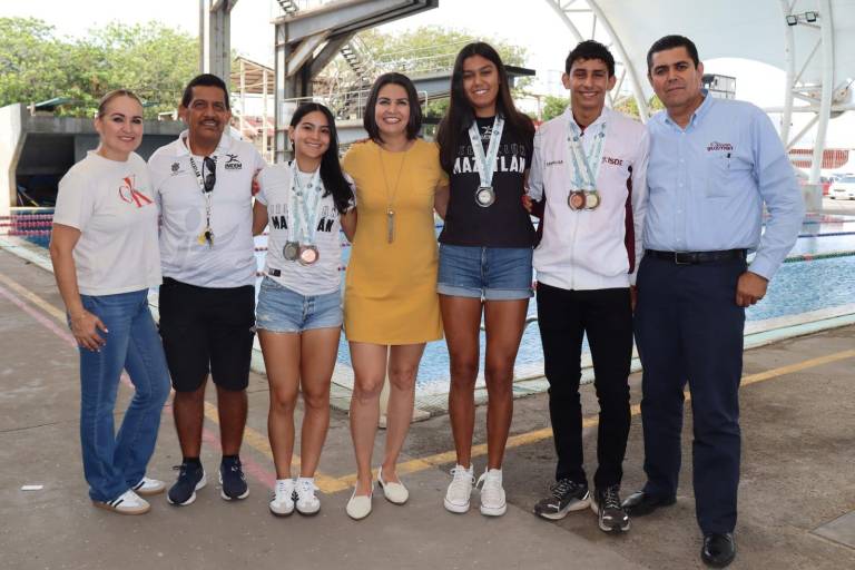 Fabiola Verde, contenta por los resultados de sinaloenses en Juegos Nacionales Conade