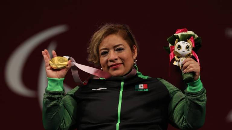 Amalia Pérez vuelve a reinar en la halterofilia paralímpica.