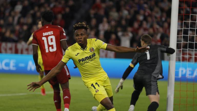 Samuel Churkwuze fue el autor del gol del empate en la Vuelta, para que Villarreal avanzara a las semifinales.