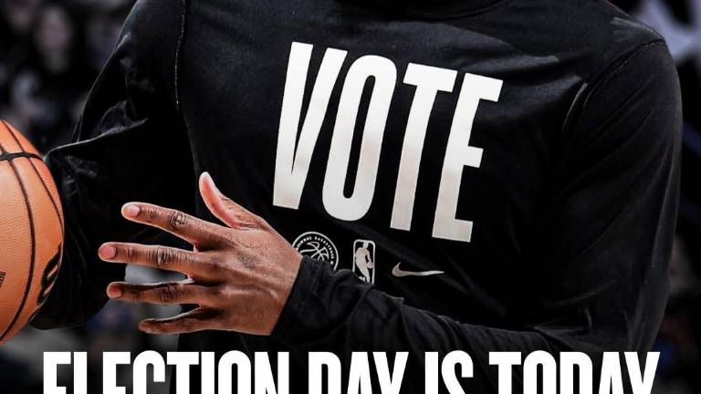 La NBA no tiene juegos programados para este martes, debido a las elecciones presidenciales en Estados Unidos.