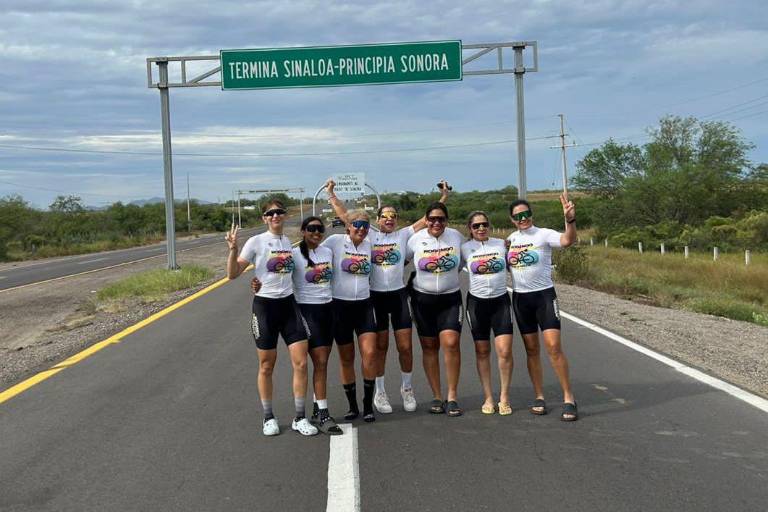 Llegan a la meta Rodando Seguras por Sinaloa