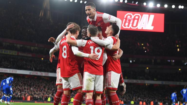 Arsenal se dio un festín ante el Everton en el Emirates Stadium.