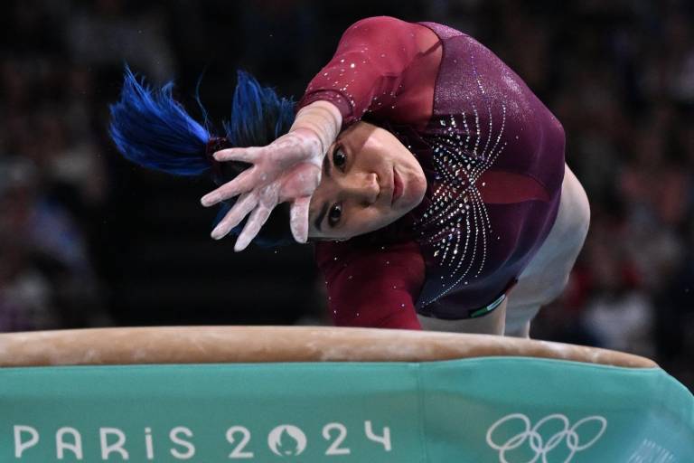 Alexa Moreno y Ahtziri Sandoval quedan eliminadas en la gimnasia de París 2024