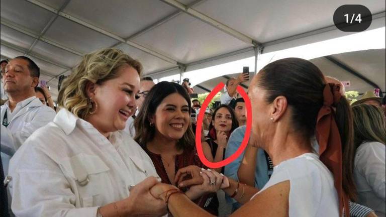 La senadora Paloma Sánchez Ramos compartió imágenes de la ex diputada local, en eventos del ahora ex presidente López Obrador y su sucesora, Claudia Sheinbaum Pardo.
