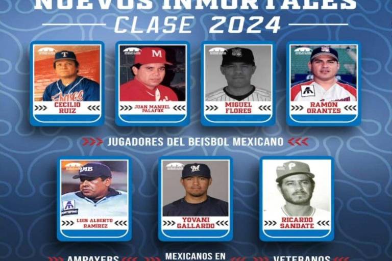 Hay siete nuevos inmortales en el beisbol mexicano