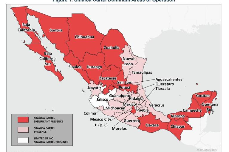 DEA alerta posible alianza entre el CJNG y ‘Los Chapitos’ contra ‘Los Mayos’