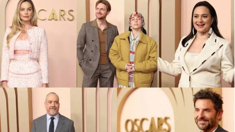 Se reúnen los nominados a los premios Oscar para convivir previo a la gran noche de entrega del máxmo galardón del cine.
