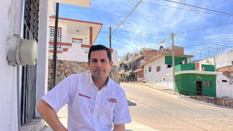 Carlos Escobar, candidato a Diputado local por Morena.