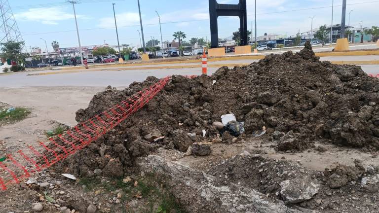 La obra ha sido abandonada durante dos meses.