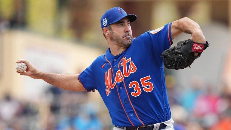 Justin Verlander aún no ha debutado con los Mets en el calendario regular de las mayores en este 2023.